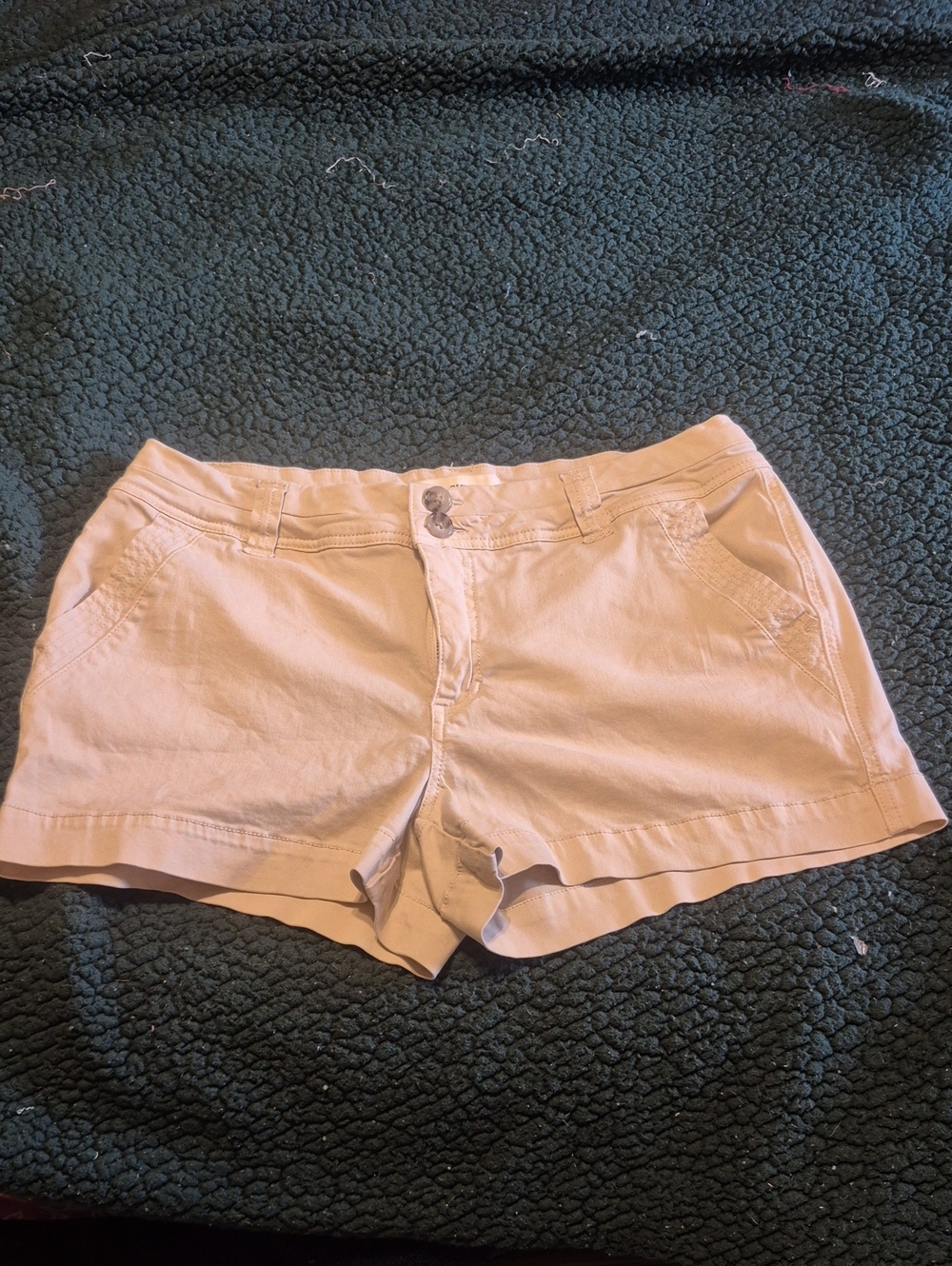 BKE Tan Linen Blend Khaki Shorts